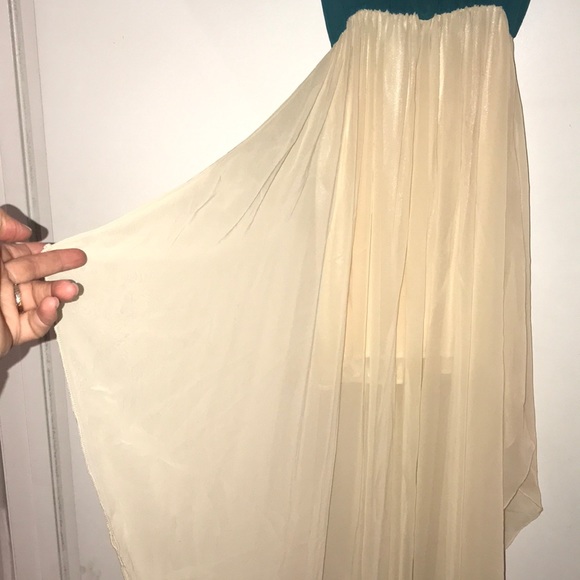 Maxi dress with short sides. - Picture 5 of 6